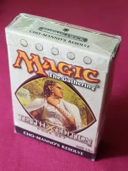 Magic The Gathering 10TH EDITION CHO-MANNO'S RESOLVE New Sealed Theme Deck MTG - Image 4