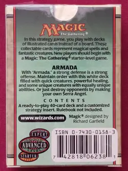 Magic The Gathering 7TH EDITION ARMADA New Sealed Theme Deck MTG SEVENTH - Image 2