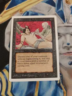 Sacrifice MTG Unlimited Uncommon Black Instant Near-Mint x1 GG12 - Image 1