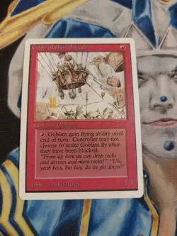 Goblin Balloon Brigade MTG Unlimited Uncommon Creature Slightly Played x1 GG4 - Image 1