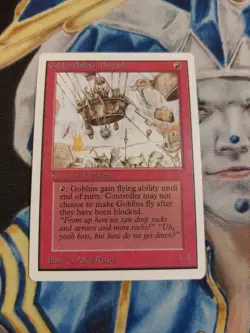 Goblin Balloon Brigade MTG Unlimited Uncommon Creature Slightly Played x1 GG4 - Image 2