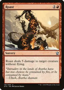 Roast [Dragons of Tarkir] Lightly Played - Image 1