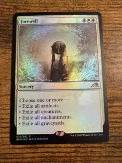 MTG Magic The Gathering Farewell FOIL Very tough pull! - Image 1