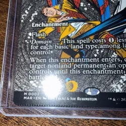 MTG Spider-Man Leyline Binding Eternal Legal Borderless- Crimp Error - Image 3