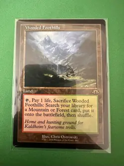 Wooded Foothills (Retro Frame) 441 - MTG MH3 - M/NM Unplayed FAST2SHIP!! - Image 1