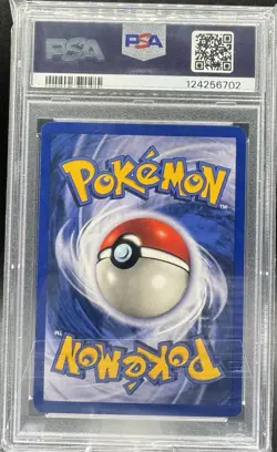 ?? 1999 Pokemon Base Set - Hitmonchan Holo #7 - PSA 6 EX-MT - Image 2