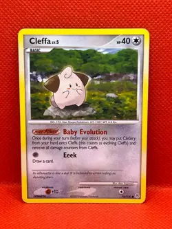 Pokemon Tcg Cleffa 78/130 Diamond and Pearl Non Holo - Image 1