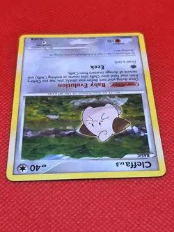Pokemon Tcg Cleffa 78/130 Diamond and Pearl Non Holo - Image 3