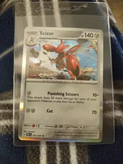 Scizor 141/197 - Obsidian Flames Holo Rare - Pokemon TCG Card - NM - Image 3