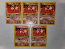 Pokemon TCG - Blaine's Growlithe - 62/132 - Common - Gym Heroes NM (5) - Image 3