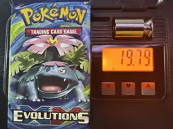 Pokemon XY Evolutions Booster Pack Sealed 19.79g 3.48mm - Image 1