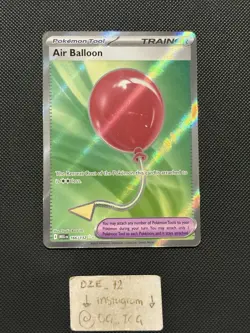 Pokemon Mega Evolutions - Air Balloon - 166/132 - Full Art Rare - M/NM - Image 1