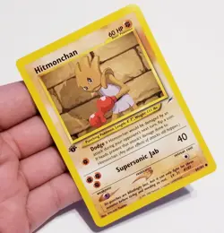 TCG POKEMON HITMONCHAN 69/105 ● 1ST EDITION NEO DESTINY VINTAGE NM - Image 2