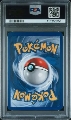 1999 POKEMON BASE SET UNLIMITED #12 NINETALES-HOLO PSA 9 - Image 2