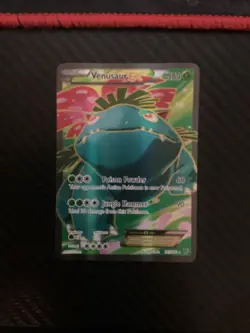 FULL ART Venusaur EX ULTRA RARE Pokemon 141/146 XY Holo Foil - LP - Image 1