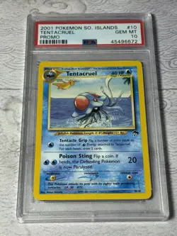 Pokemon Tentacruel Southern Islands Promo #10 PSA 10 Gem Mint - Image 1