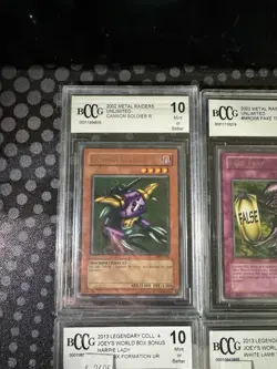2002-2013 Yugioh BCCG 10 Lot Of 6 Cards - Image 2