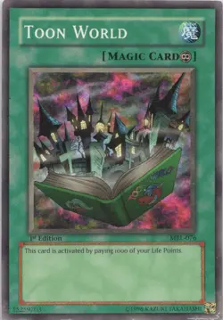 1996 TCG Toon World HOLO RARE #MRL-076 1st Edition - Image 1