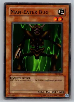 Starter Deck: Yugi #SDY-046 Man-Eater Bug - VG - Image 1