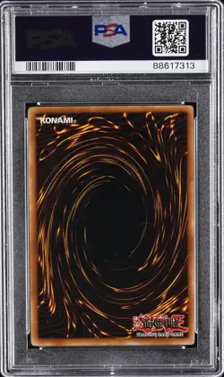 2004 YU-GI-OH! KAIBA EVOLUTION STARTER DECK #001 BLUE-EYES WHITE DRAGON PSA 9 - Image 2