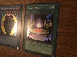 Yugioh Magician Of Black Chaos PP01-EN001 & Black Magic Ritual PP01-EN002 - LP - Image 4