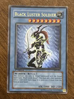 Black Luster Soldier SYE-024 Starter Deck: Yugi Evolution 1st Edition Ultra LP - Image 1