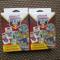 2-2023 Yu-Gi-Oh! TCG Mystery Hanger Boxes 1:2 Legacy Chase Pack Factory Sealed - Image 1