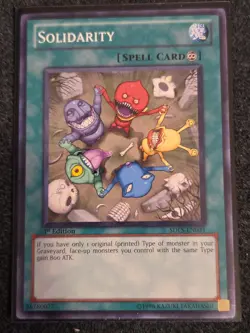 1x Yu-Gi-Oh! Solidarity - SDLS-EN031 - Common - 1st Edition - NM - Image 1