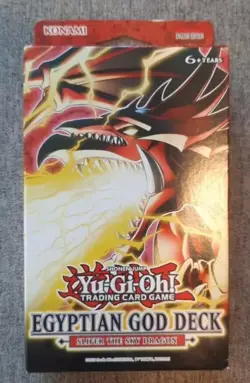 Egyptian God Deck: Slifer The Sky Dragon - 1st Edition Yugioh Sealed - Image 1