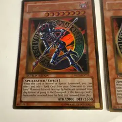 Yu-Gi-Oh! Dark Magician of Chaos Foil GLD1-EN016 Limited Edition Gold Rare LP - Image 3