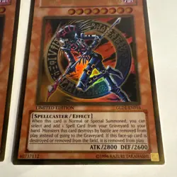 Yu-Gi-Oh! Dark Magician of Chaos Foil GLD1-EN016 Limited Edition Gold Rare LP - Image 5