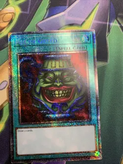 Yugioh! Pot of Greed - MP25-EN050 - Starlight Rare - 1st Edition - Image 1