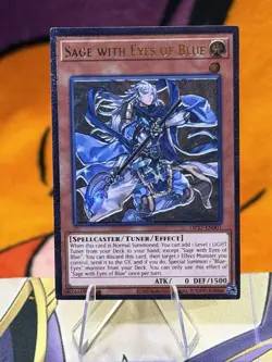 Yu-Gi-Oh Ultimate Rare OP27-EN001 Sage with Eyes of Blue-OTS MINT / NM - Image 1