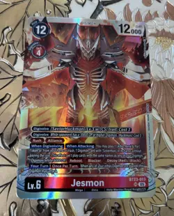Digimon Card Game Jesmon BT23-013 SR Super Rare BT23 Hackers Slumber - Image 1