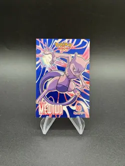 Mewtwo Blue Foil Pokemon 2024 Card Database Attacks Kanto Peru Us Seller - Image 1