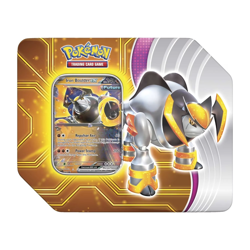 Paradox Destinies Tin (Iron Boulder ex) - Pokemon TCG Trading Card Game - Image 1