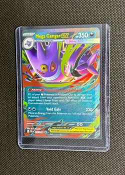 NEW Pokemon TCG Card Mega Gengar EX Phantasmal Flames PFL EN 056/094 Double Rare - Image 1