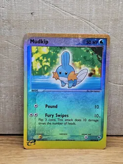 Mudkip 60/109 Ruby & Sapphire Reverse Holo Pokemon Card TCG - Image 1