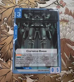 Gundam Card Game Corsica Base ST02-016 AUC 1/4 - Image 1