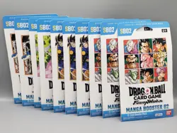 Dragon Ball Super Card Game Fusion World Manga Booster Pack SB02 Lot of 10 - Image 1