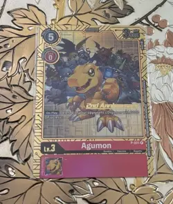Digimon Card Game 2nd Anniversary P-001 Agumon Alt Art - Image 1
