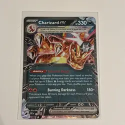 Charizard ex SVP 196 Scarlet & Violet Black Star Promo Holo Pokemon Card NM - Image 1
