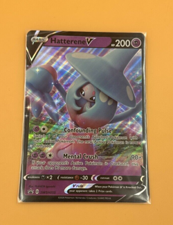 Pokemon TCG: Hatterene V - SWSH055 - Jumbo Card - Black Star Promo (PR) | LP - Image 1