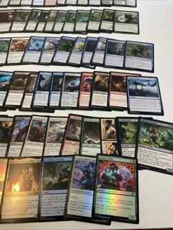 MTG Magic The Gathering Card Lot #208 ,100+ Card Lot,Random Select. Incl 5 FOILS - Image 2