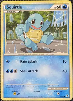 Squirtle 63/95 Unleashed Regular - Pokemon Card - Image 1