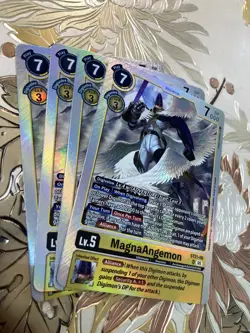 Digimon Card Game Playset MagnaAngemon Starter Deck 21: Hero of Hope ST21-06 - Image 1