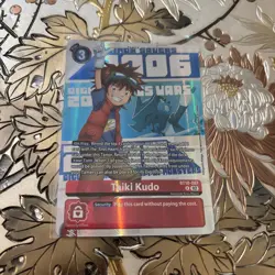 Digimon Card Game Taiki Kudo (Alternate Art) BT10-087 Animation Series 25th Anni - Image 1
