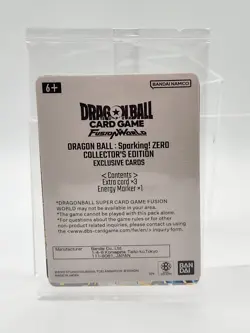 Dragon Ball Sparking! Zero Premium Collectors Edition Card Set SEALED - Image 1