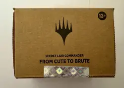 From Cute To Brute Magic The Gathering MTG Commander Deck Secret Lair Sealed New - Image 1