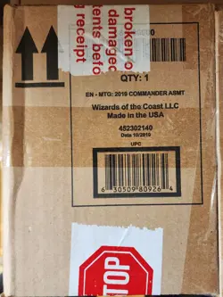 Magic MTG Commander Deck 2019 Set of 4 Decks English Factory Sealed Case - Image 2